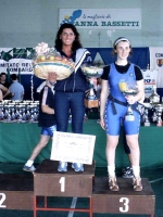 Premiazione di Patrizia Campionessa Assoluta Regione Lombardia Cat. 53 Kg