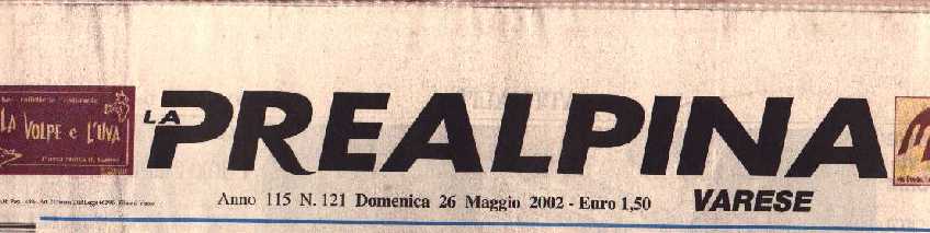 Testata de La Prealpina